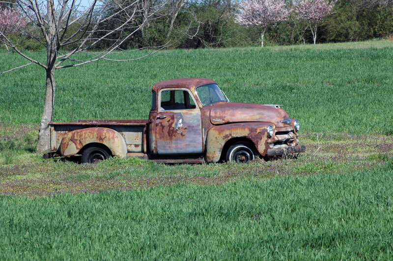 Rusty Old Pickup Truck
