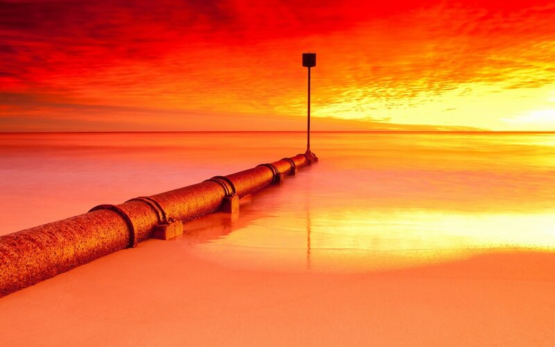 Rusty Pipe Pier
