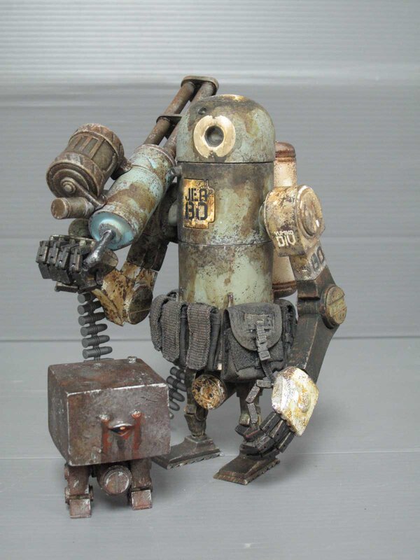 rusty robot figure