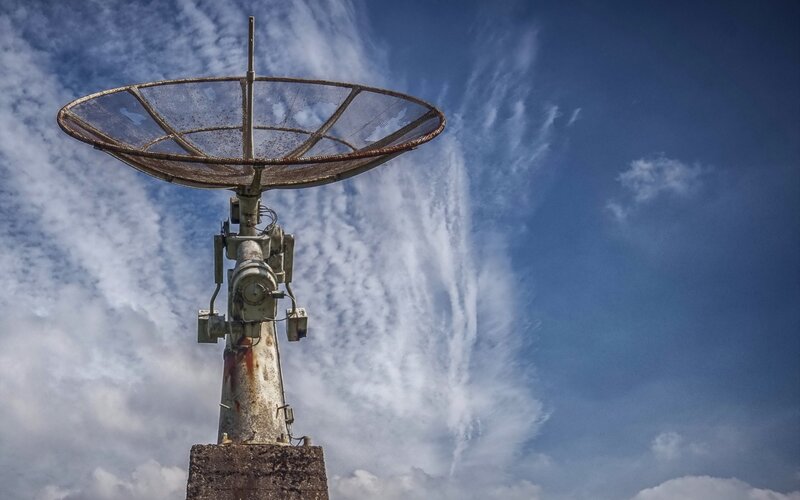 Rusty Satellite Dish