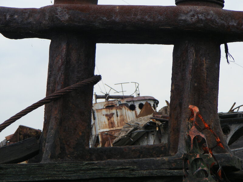 Rusty Shipwreck — Brown