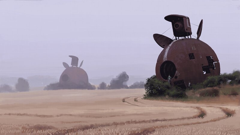 Rusty Spherical Robots