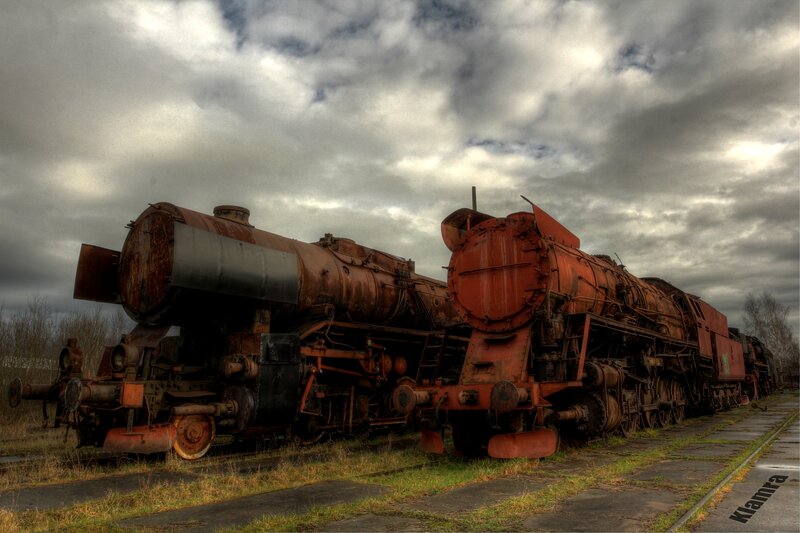 Rusty Steam Locomotives