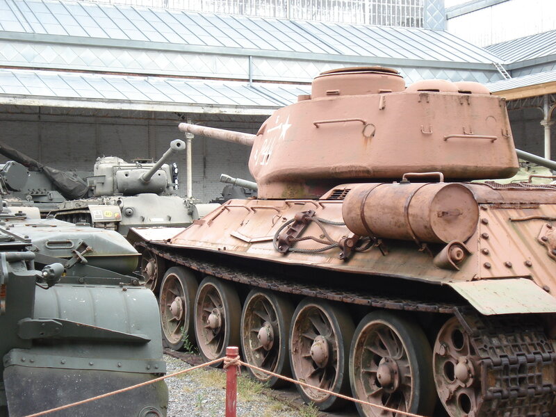 Rusty Tank in Museum
