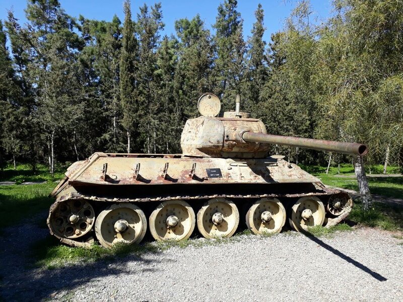Rusty Tank in Park