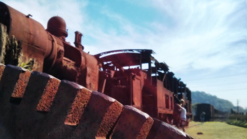 Rusty Train Engine