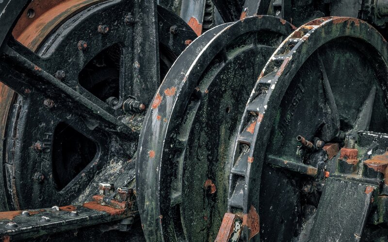Rusty Train Wheels