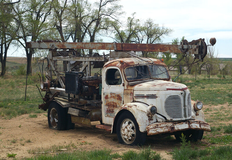 Rusty Utility Truck