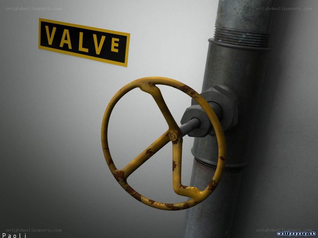 Rusty valve on a pipe