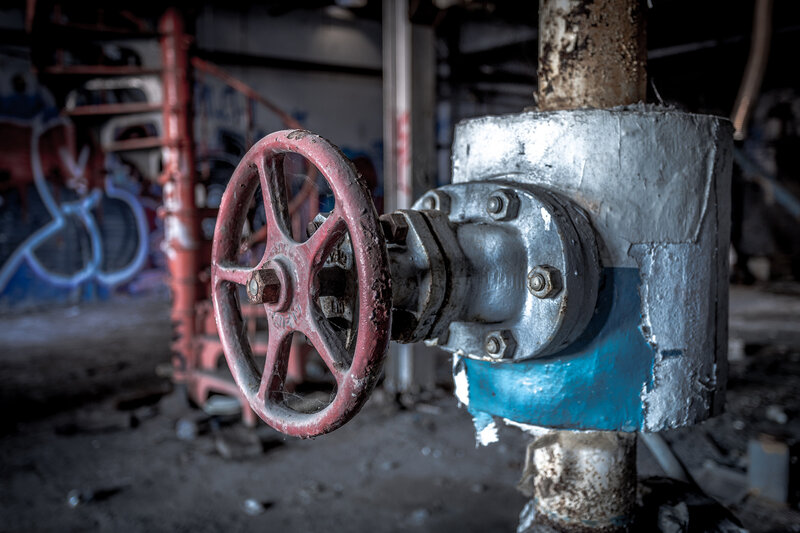 Rusty Valve Wheel