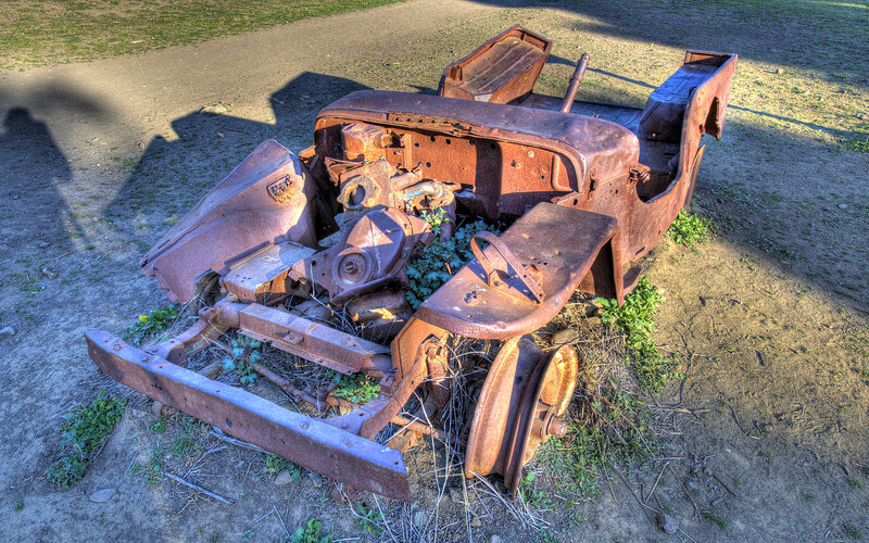 Rusty Vehicle Chassis
