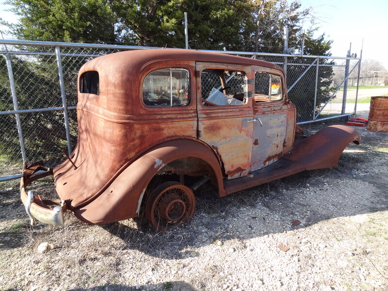 Rusty Vintage Car — Brown, Desolate, Afternoon, Photograph