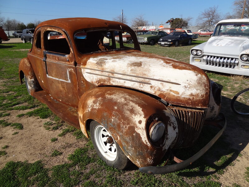 Rusty Vintage Car — Brown, Dusty, Afternoon, Photograph, Other Classic Cars
