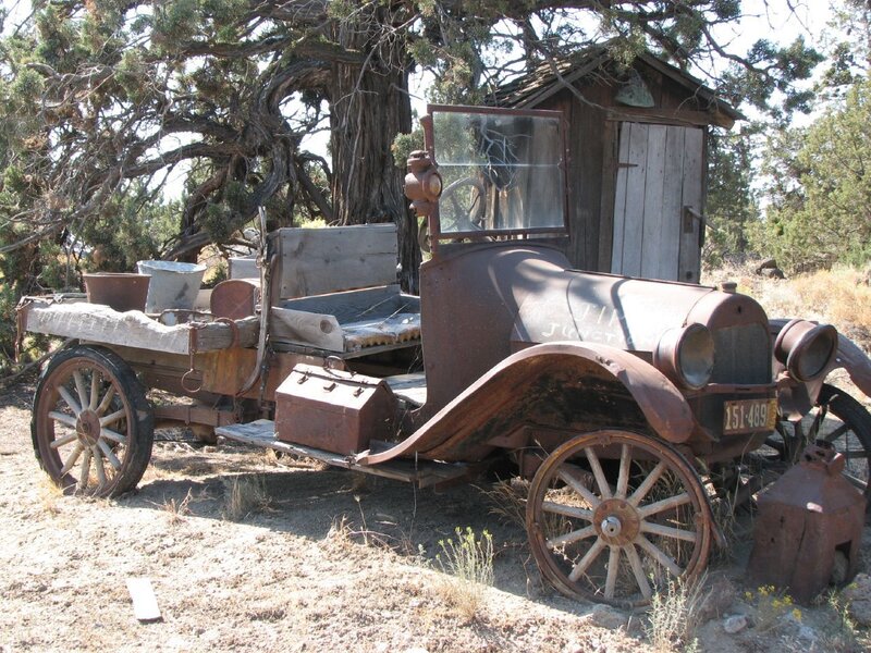 Rusty Vintage Car