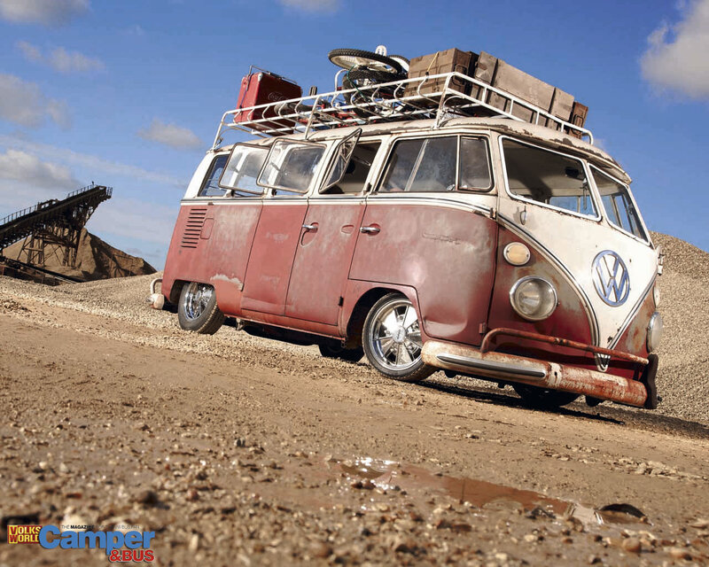 Rusty Volkswagen Bus