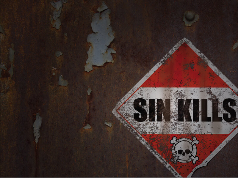 Rusty Warning Sign