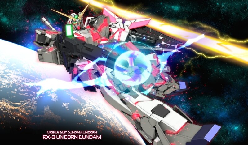 RX-0 Unicorn Gundam — White