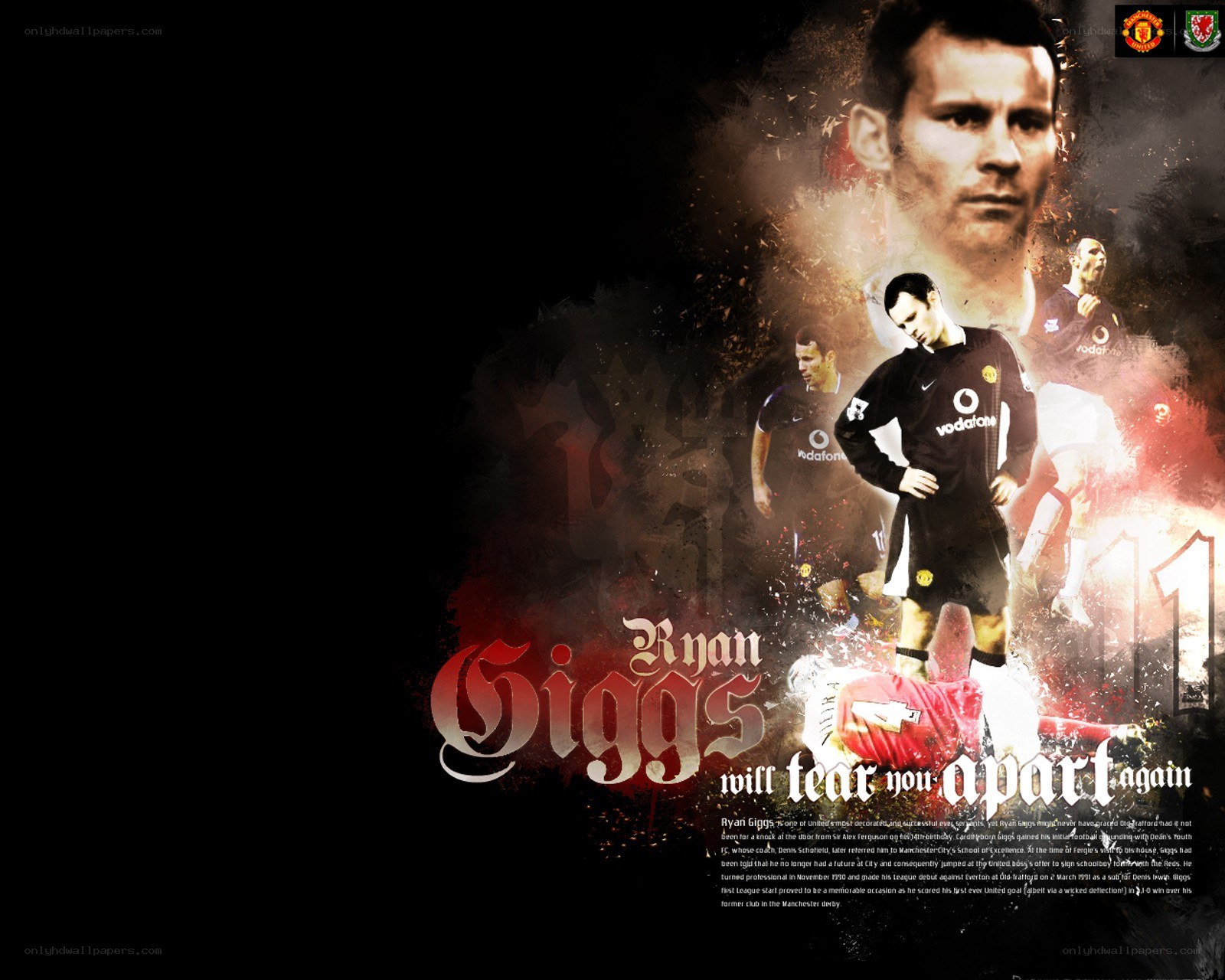 Ryan Giggs football wallpaper
