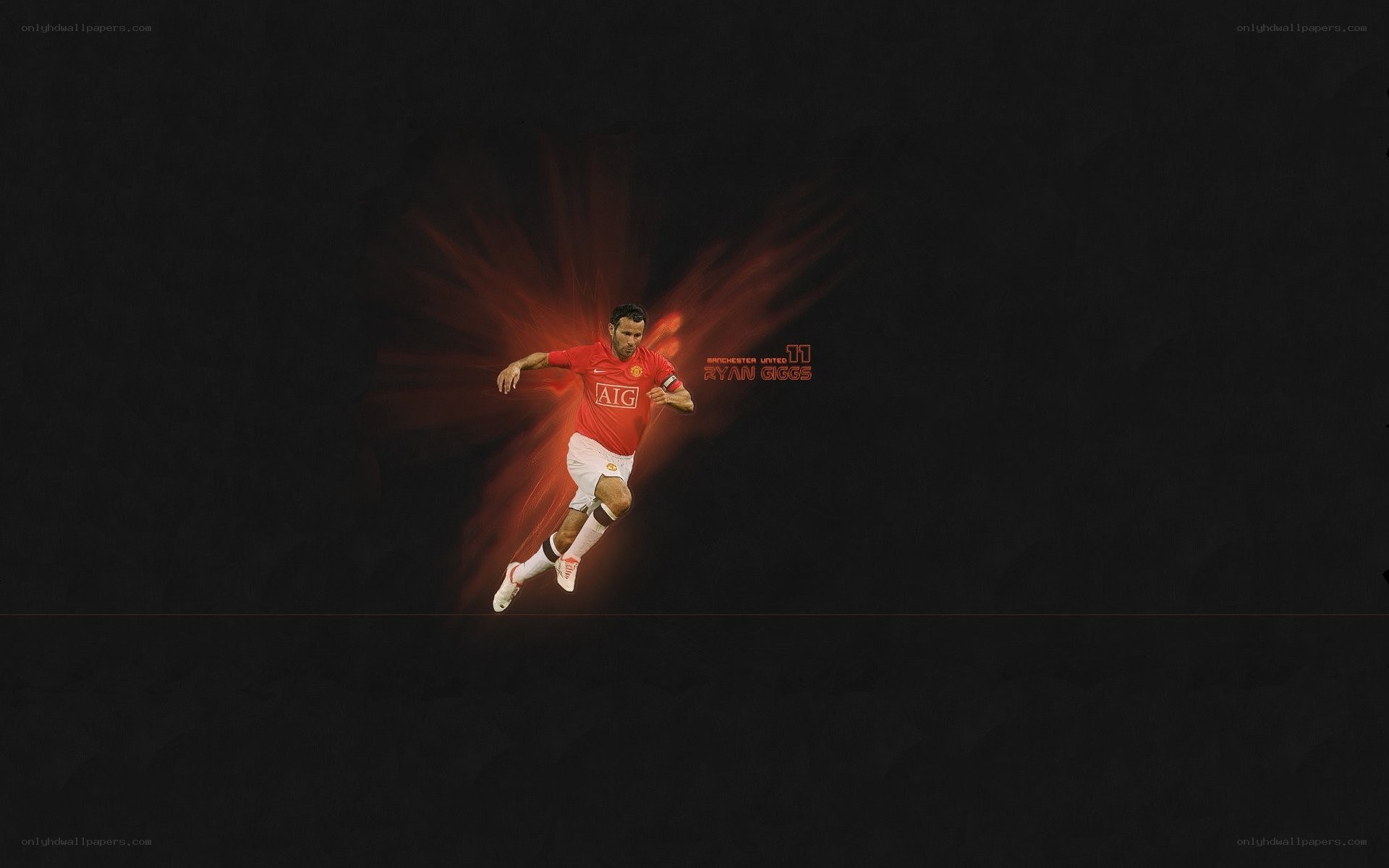 Ryan Giggs in action