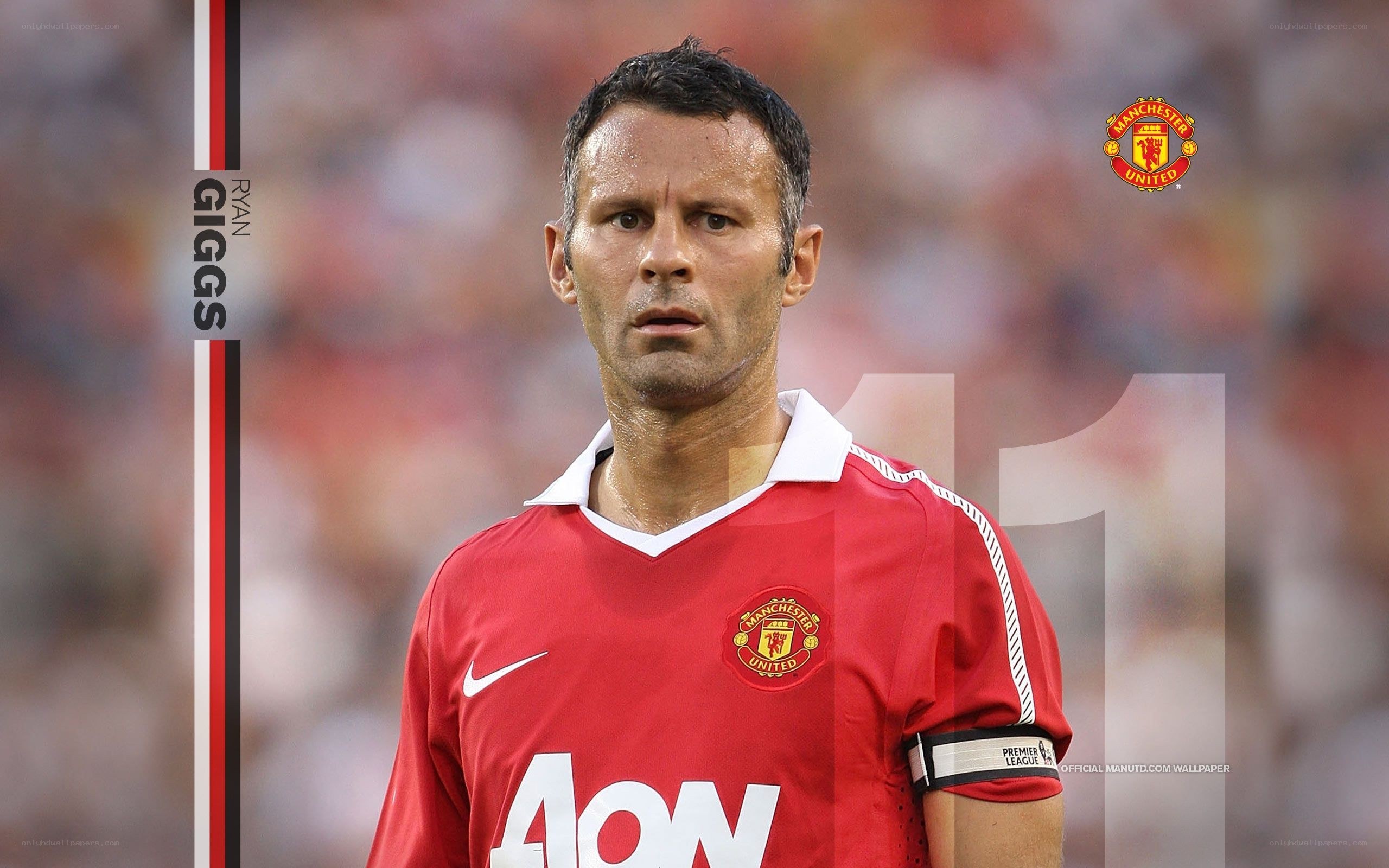 Ryan Giggs in Manchester United kit