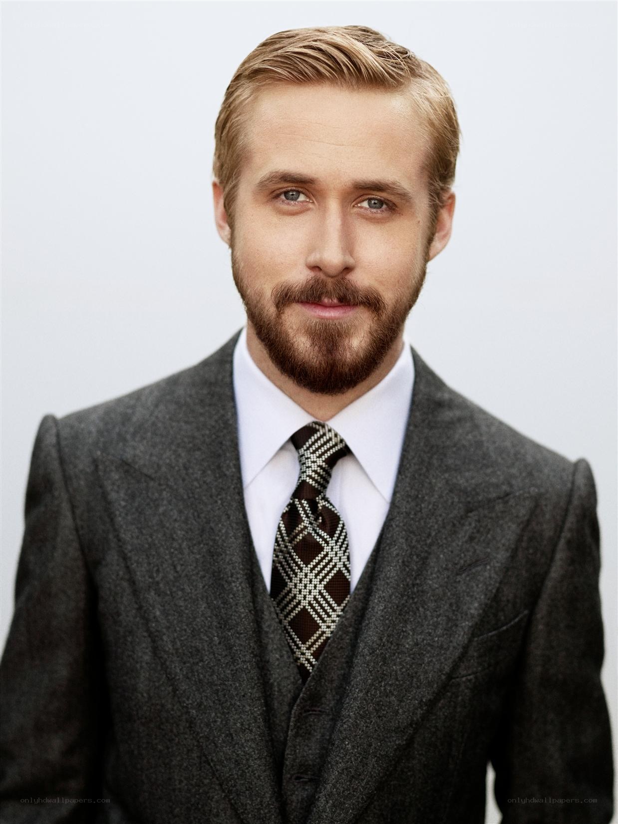Ryan Gosling in a suit