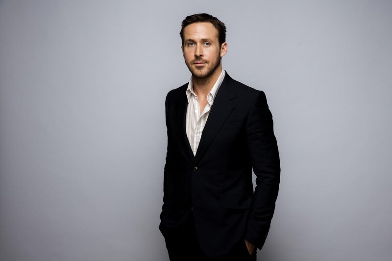 Ryan Gosling in a suit