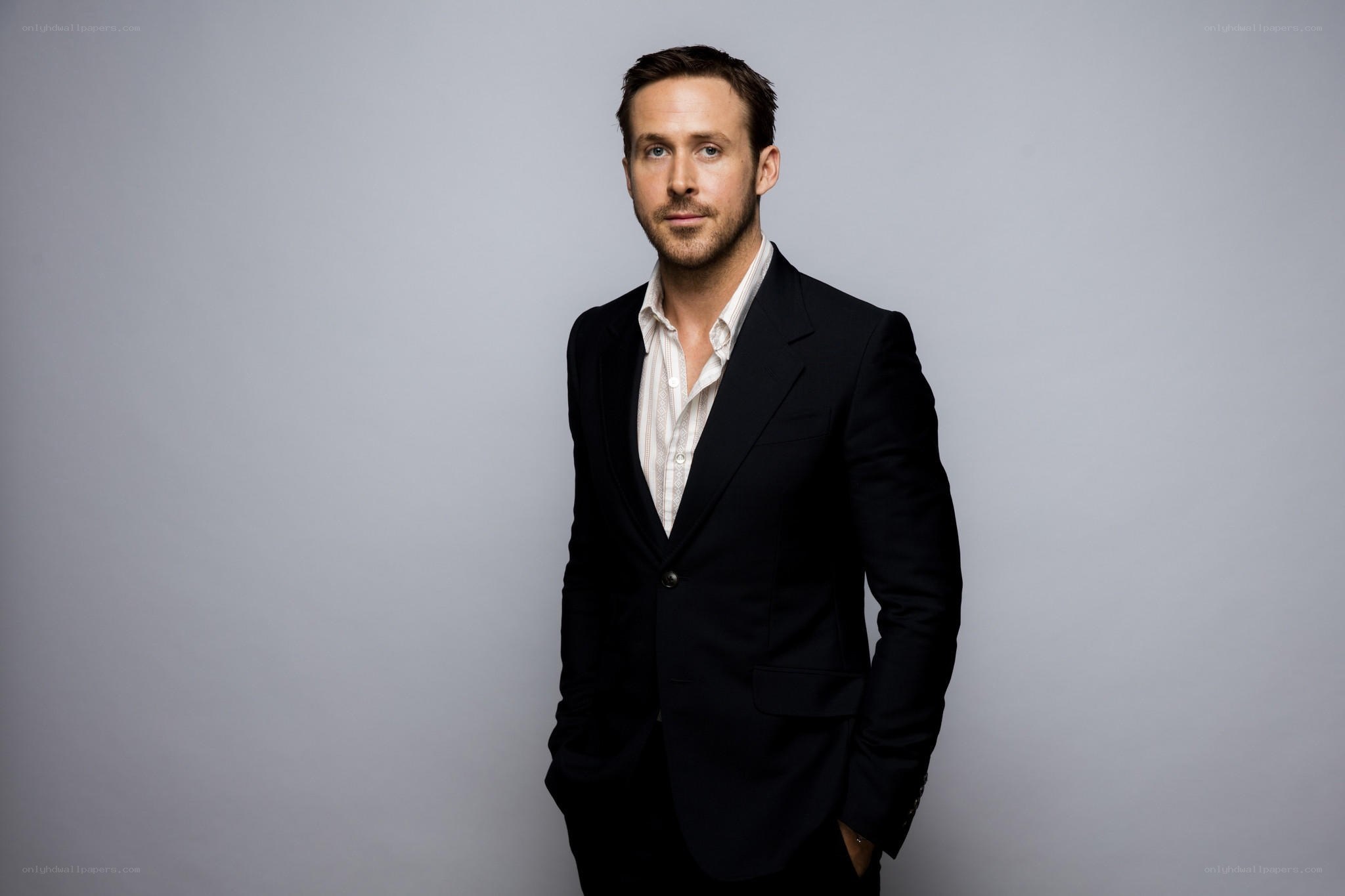 Ryan Gosling in a suit