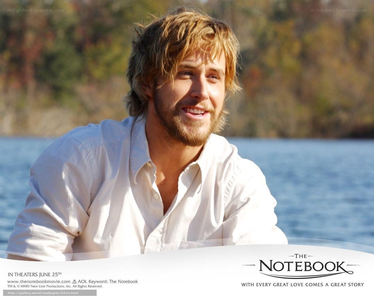 Ryan Gosling in The Notebook