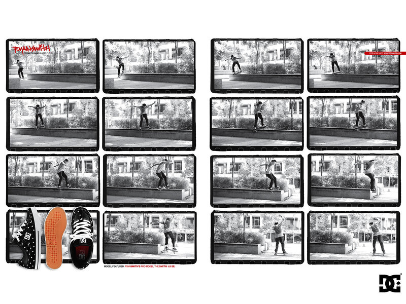 Ryan Smith skateboarding series