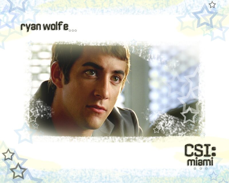 Ryan Wolfe from CSI Miami