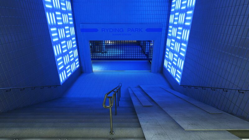 Ryding Park subway station