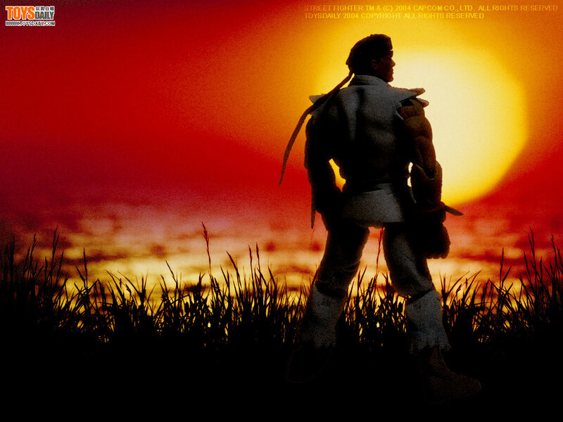 Ryu at sunset