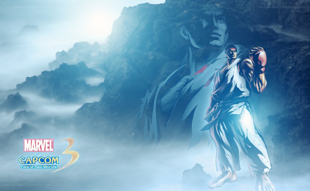 Ryu in misty mountains