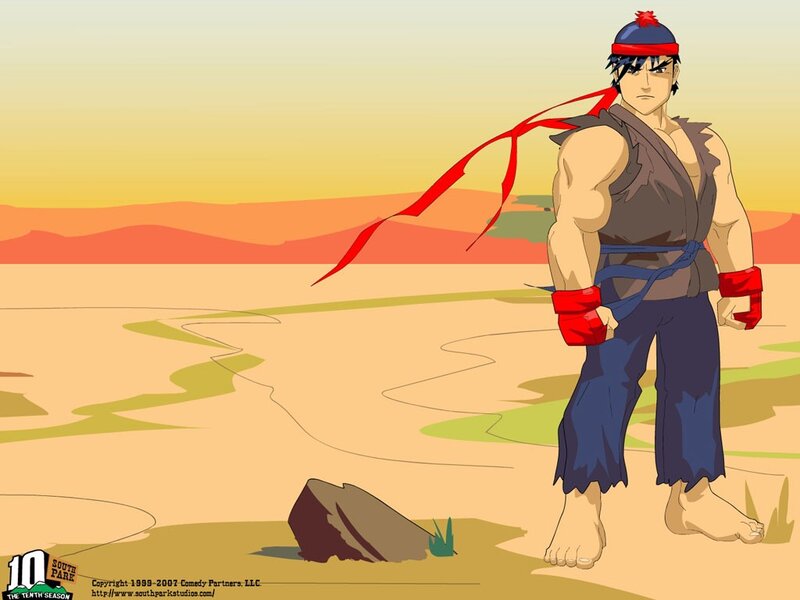 Ryu in the desert