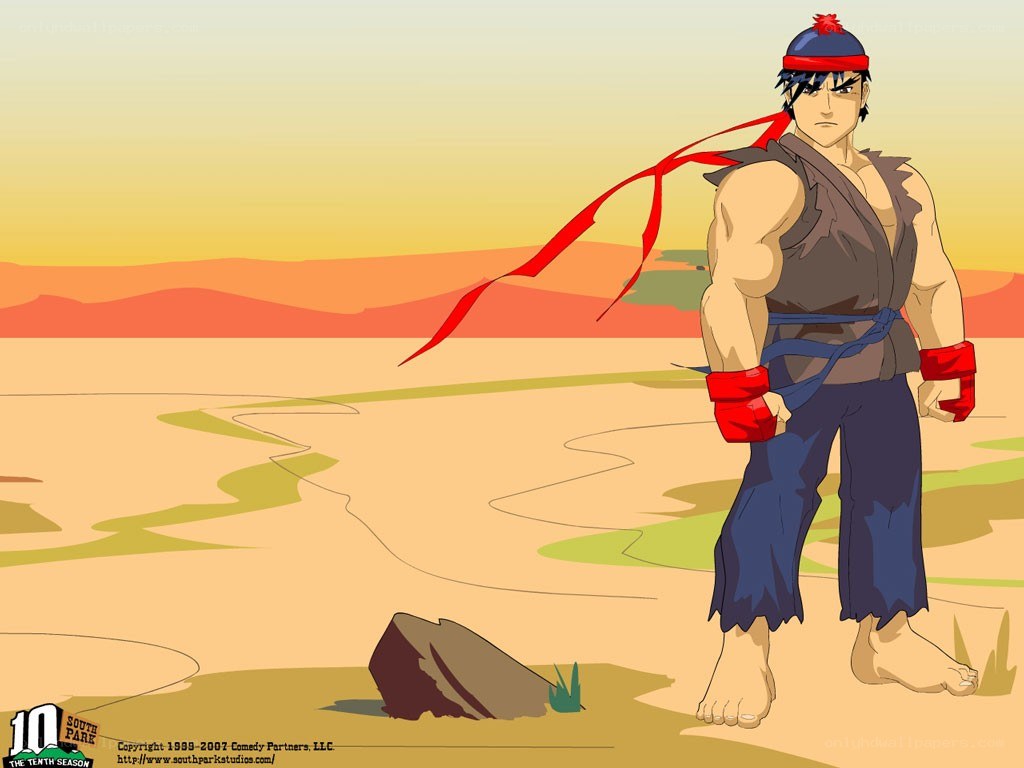 Ryu in the desert