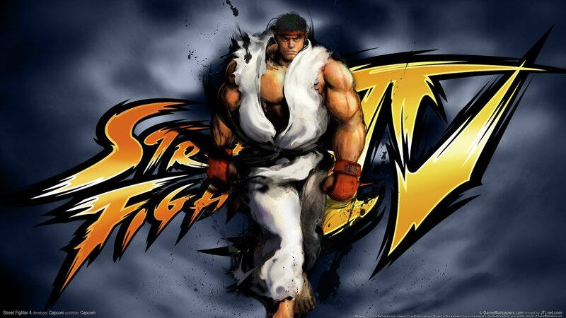 Ryu in White Gi