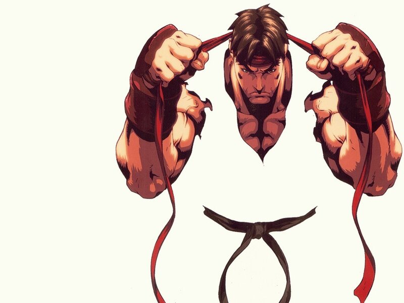 Ryu pulling his head off