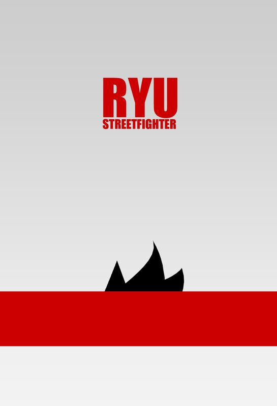 Ryu Streetfighter poster