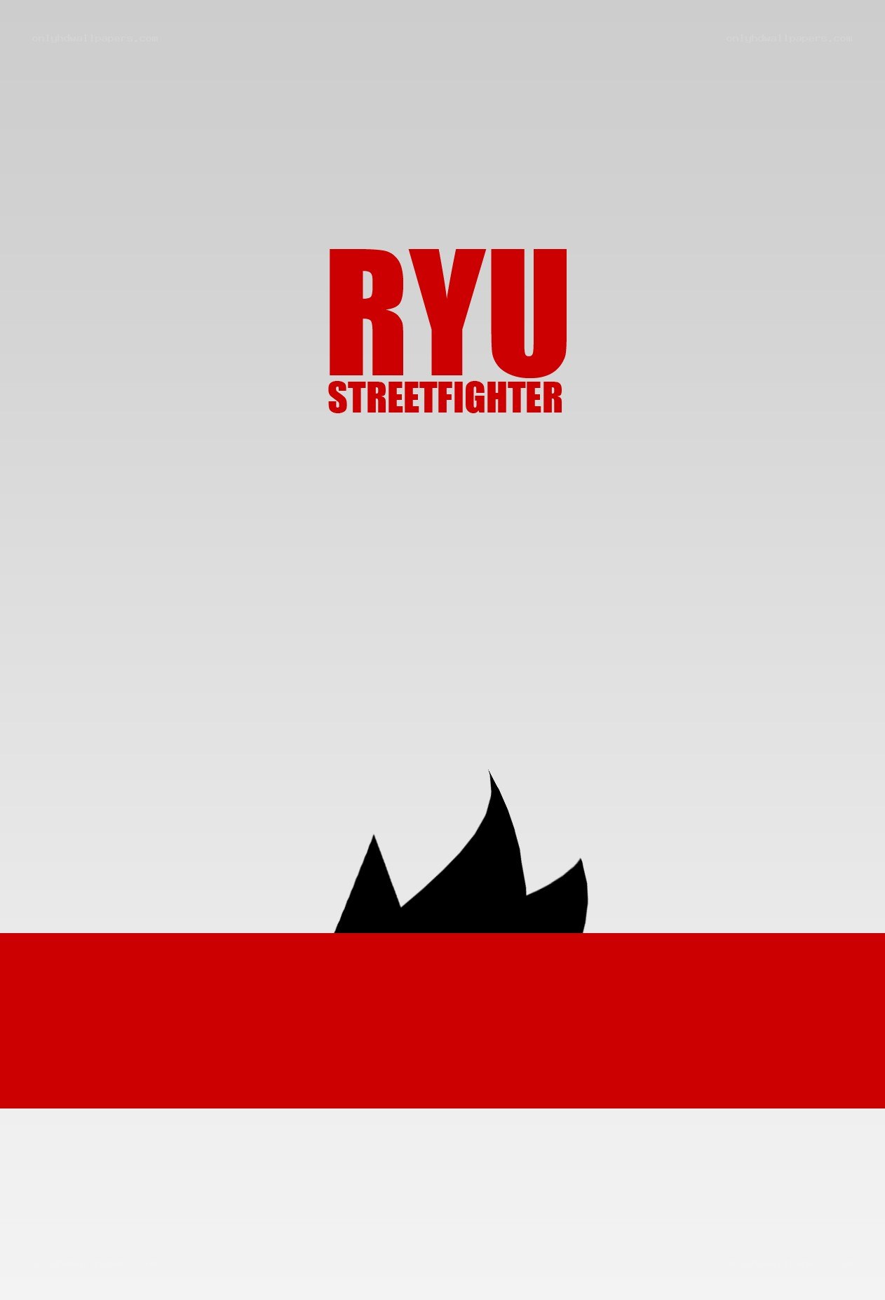 Ryu Streetfighter poster