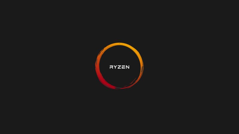 Ryzen Logo — Black