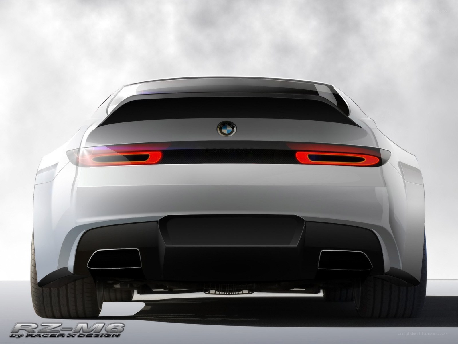 RZ-M6 concept car rear view