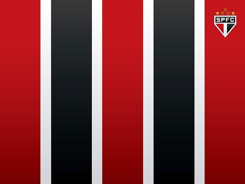 São Paulo FC striped background