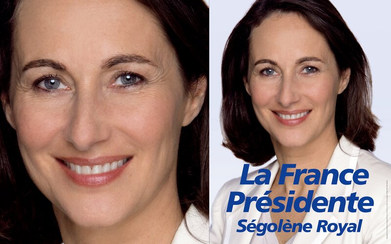 Ségolène Royal campaign portrait