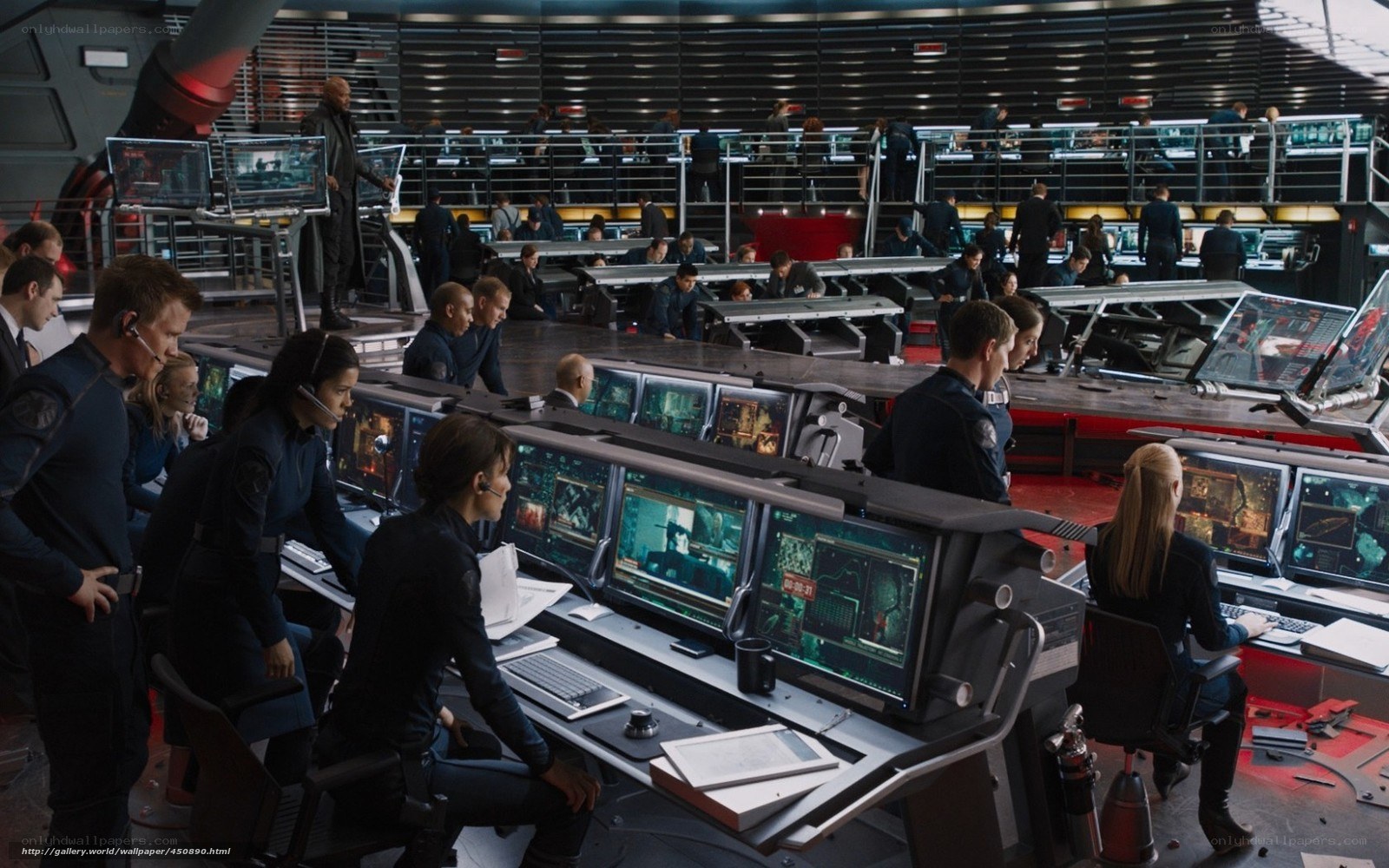 S.H.I.E.L.D. command center