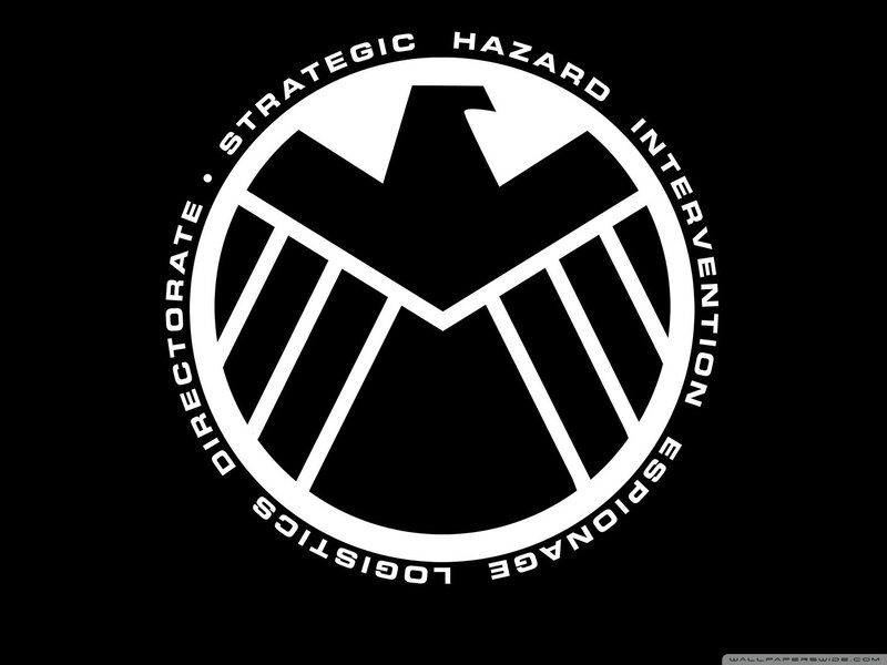 S.H.I.E.L.D. Logo — Black