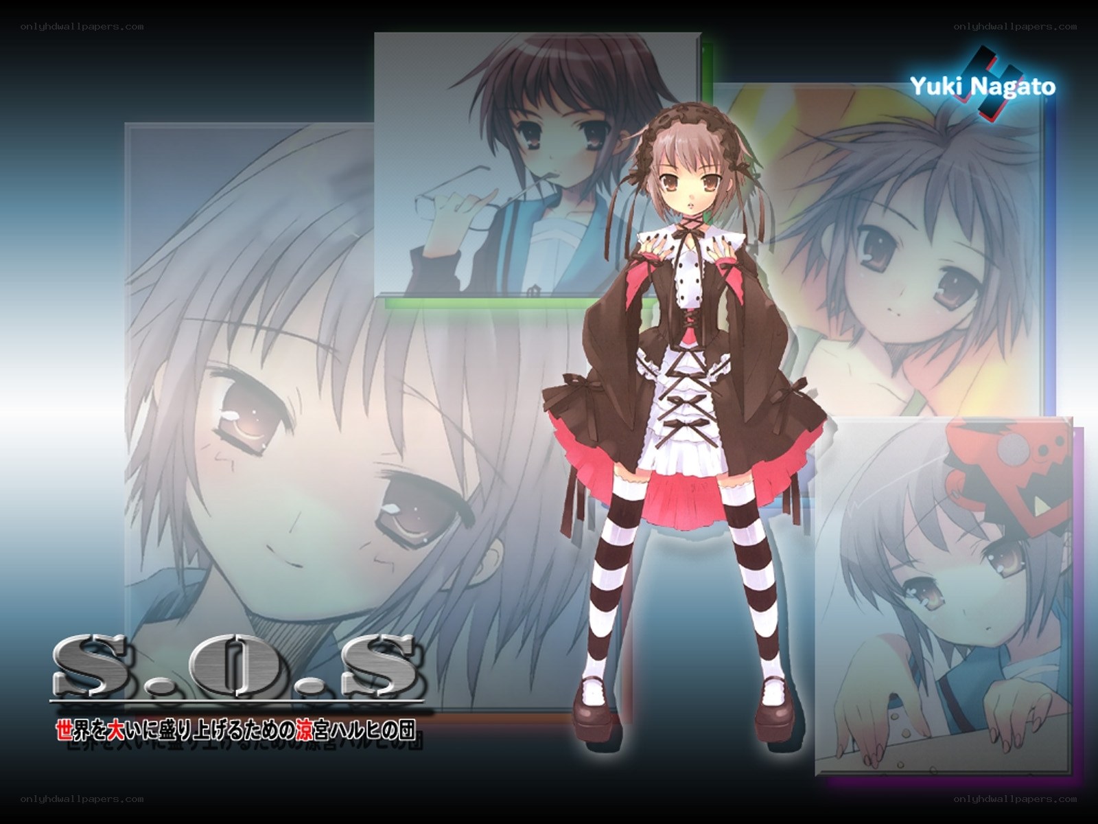 S.O.S. anime character art