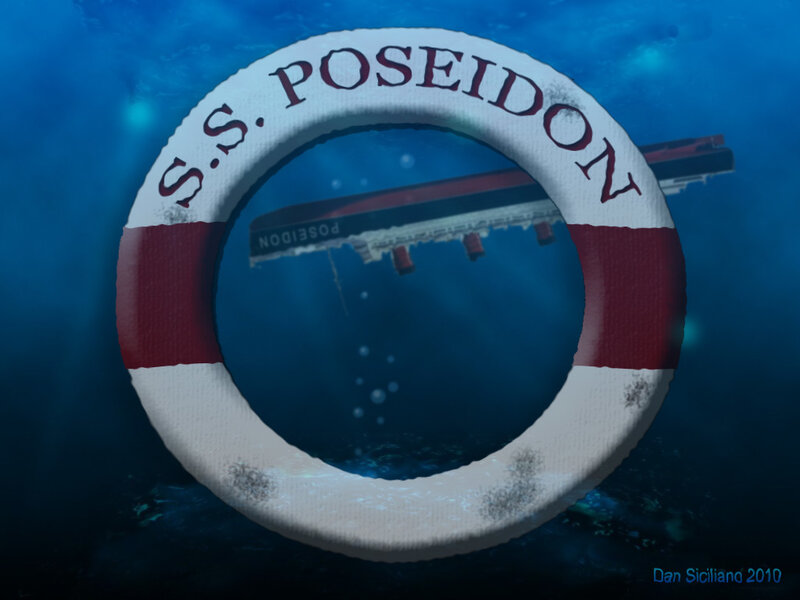 S.S. Poseidon underwater scene
