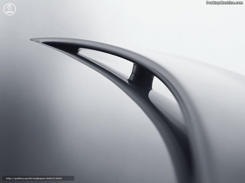 Saab car design detail