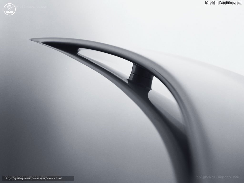 Saab car design detail
