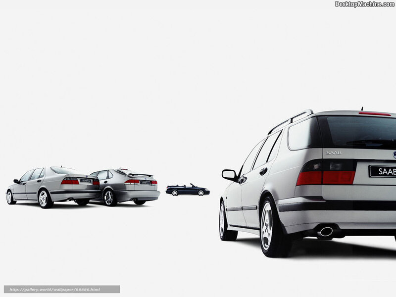 Saab Cars in Studio